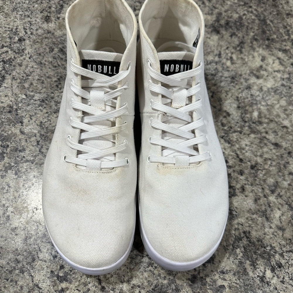 NOBULL Men’s Off-White Canvas Sneaker